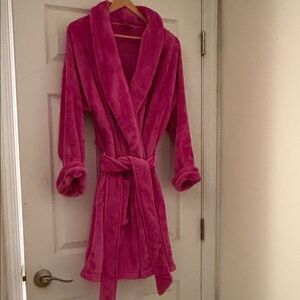 Victoria’s Secret Plush Pink Bathrobe